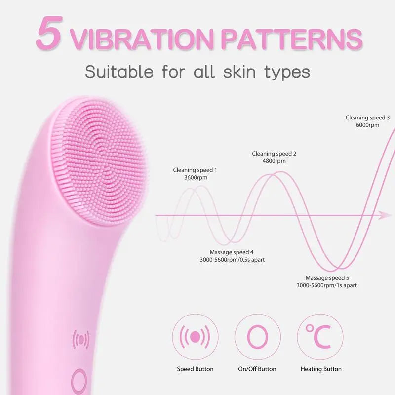 🔥🥳2026 HOT SALE🥳🔥 Electric Massage Facial Cleansing Device