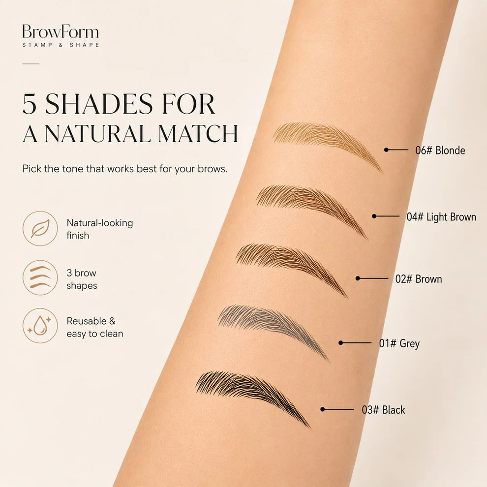 🥳2026 HOT SALE🥳💞50K+ SOLD!💅BrowForm stamp