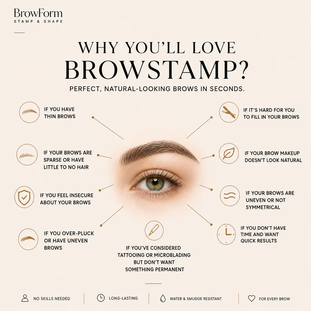 🥳2026 HOT SALE🥳💞50K+ SOLD!💅BrowForm stamp