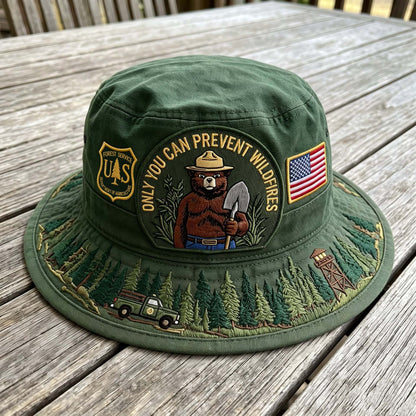Last Day Promo: 49% OFF - 🐻USFS Only You Can Prevent Wildfires Boonie Hat🌲
