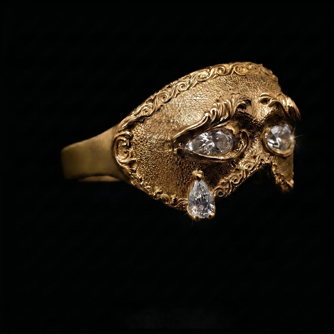 🥳2026 HOT SALE🥳💞50K+ SOLD!💅The Phantom's Tear Kinetic Ring