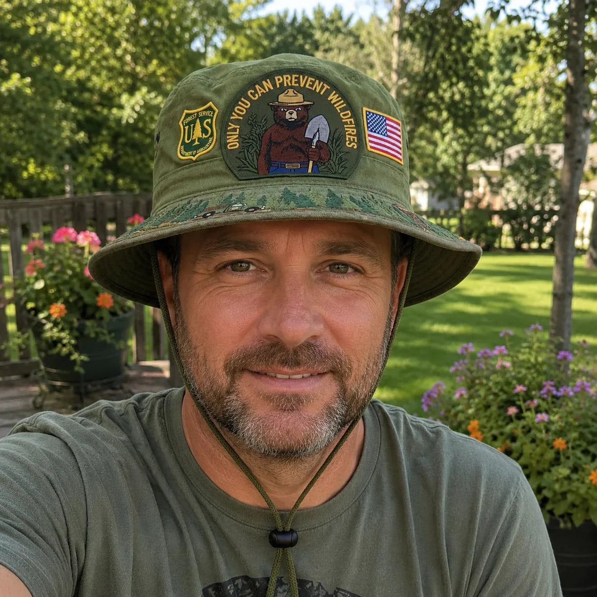 Last Day Promo: 49% OFF - 🐻USFS Only You Can Prevent Wildfires Boonie Hat🌲