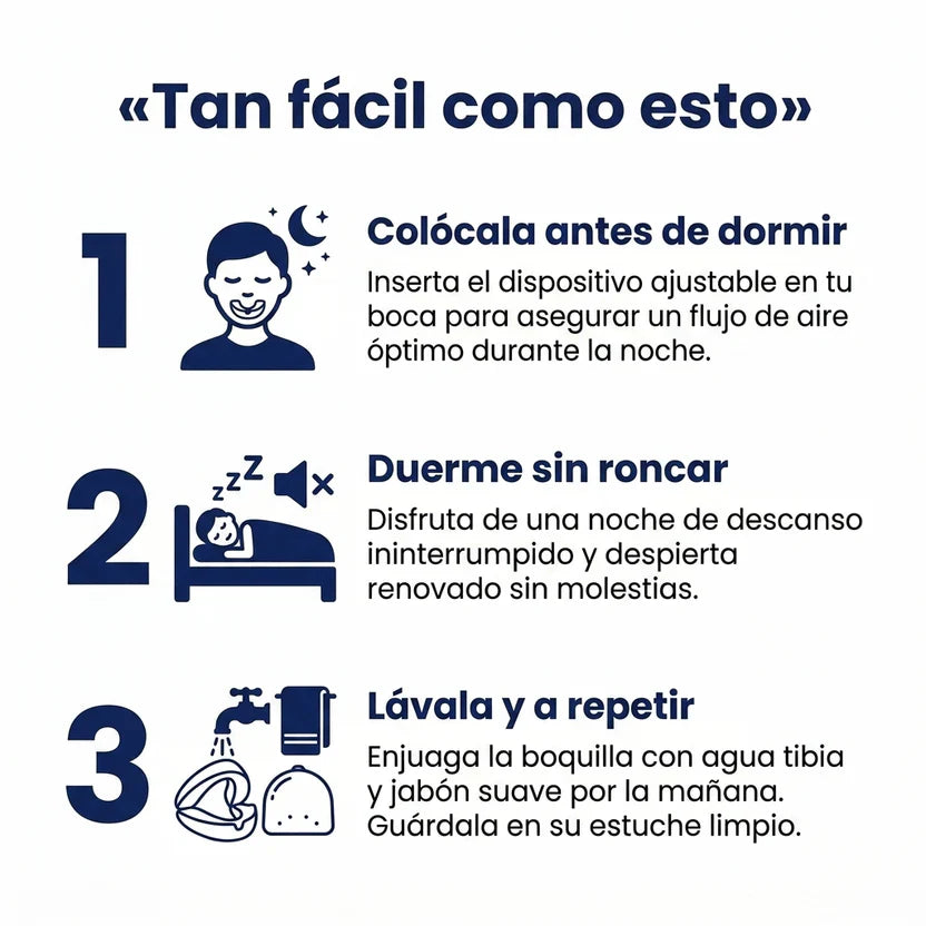 Stop Snoring from the First Night